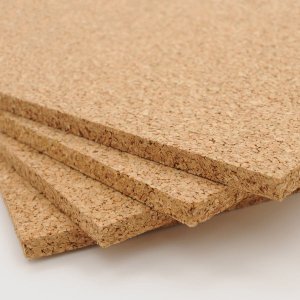 610mm x 450mm Adhesive Cork Sheet - Pack of 4