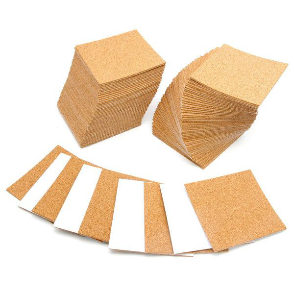 Adhesive Coaster Cork Sheet (Pack Of 50 Sheets)